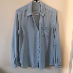 light blue professional blouse!